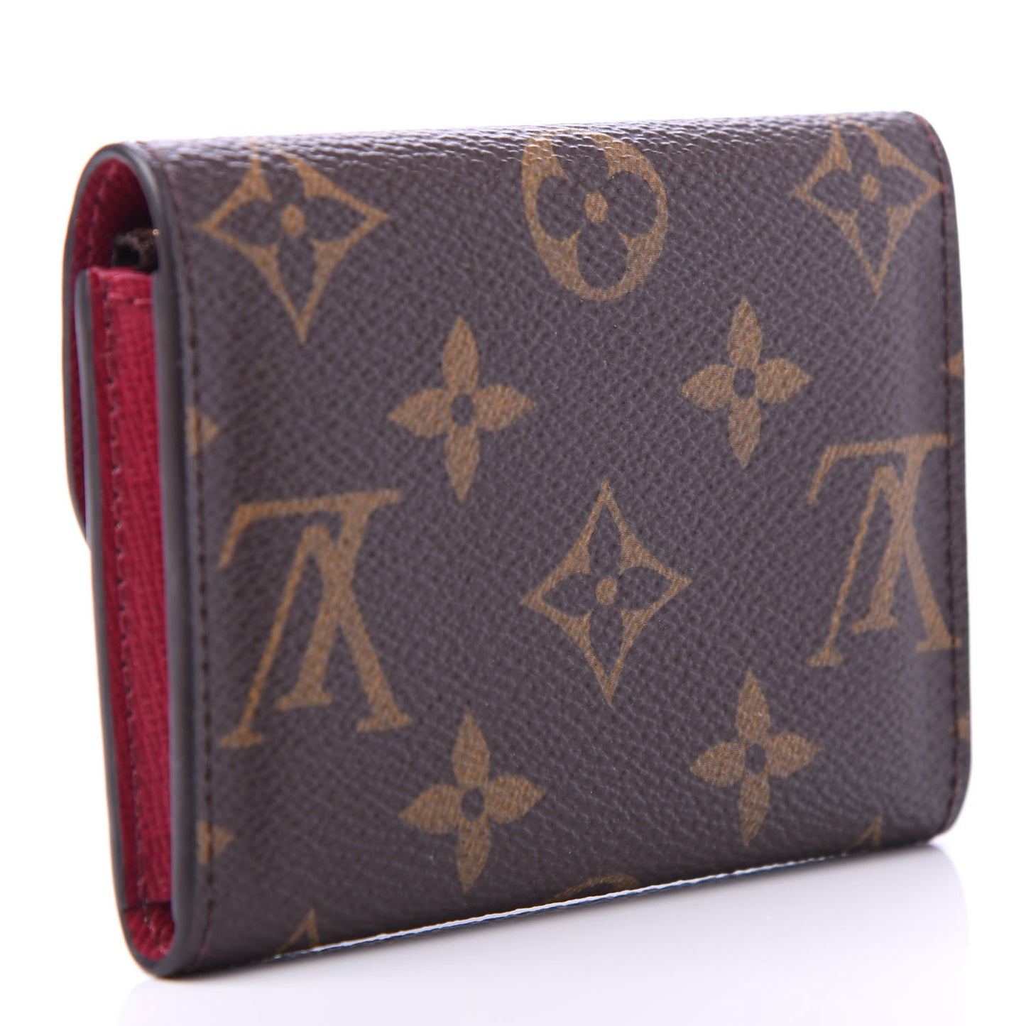 Monogram Rosalie Coin Purse Fuchsia