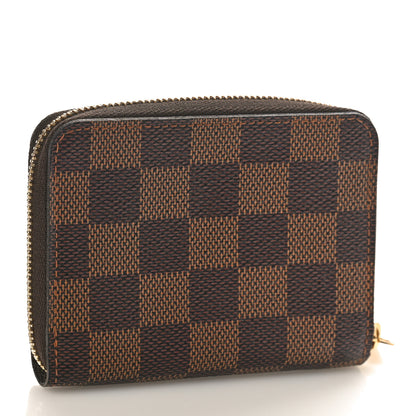 Louis Vuitton Damier Ebene Zippy Coin Purse 3 of 8