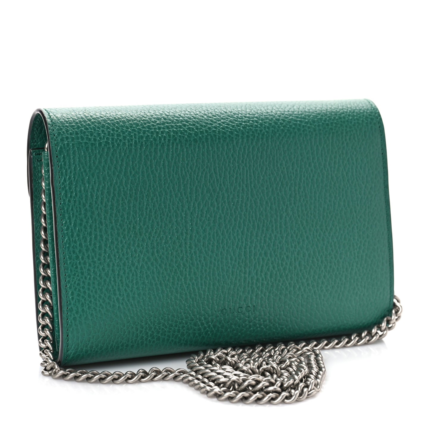 Calfskin Mini Dionysus Chain Wallet Emerald