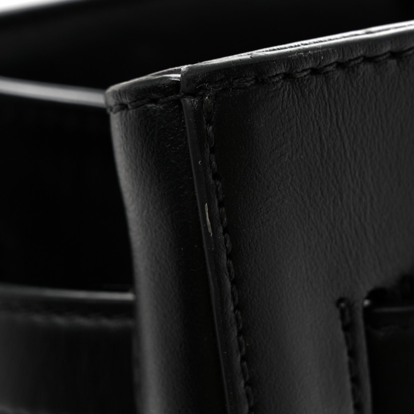 Calfskin Tactical Tote Black