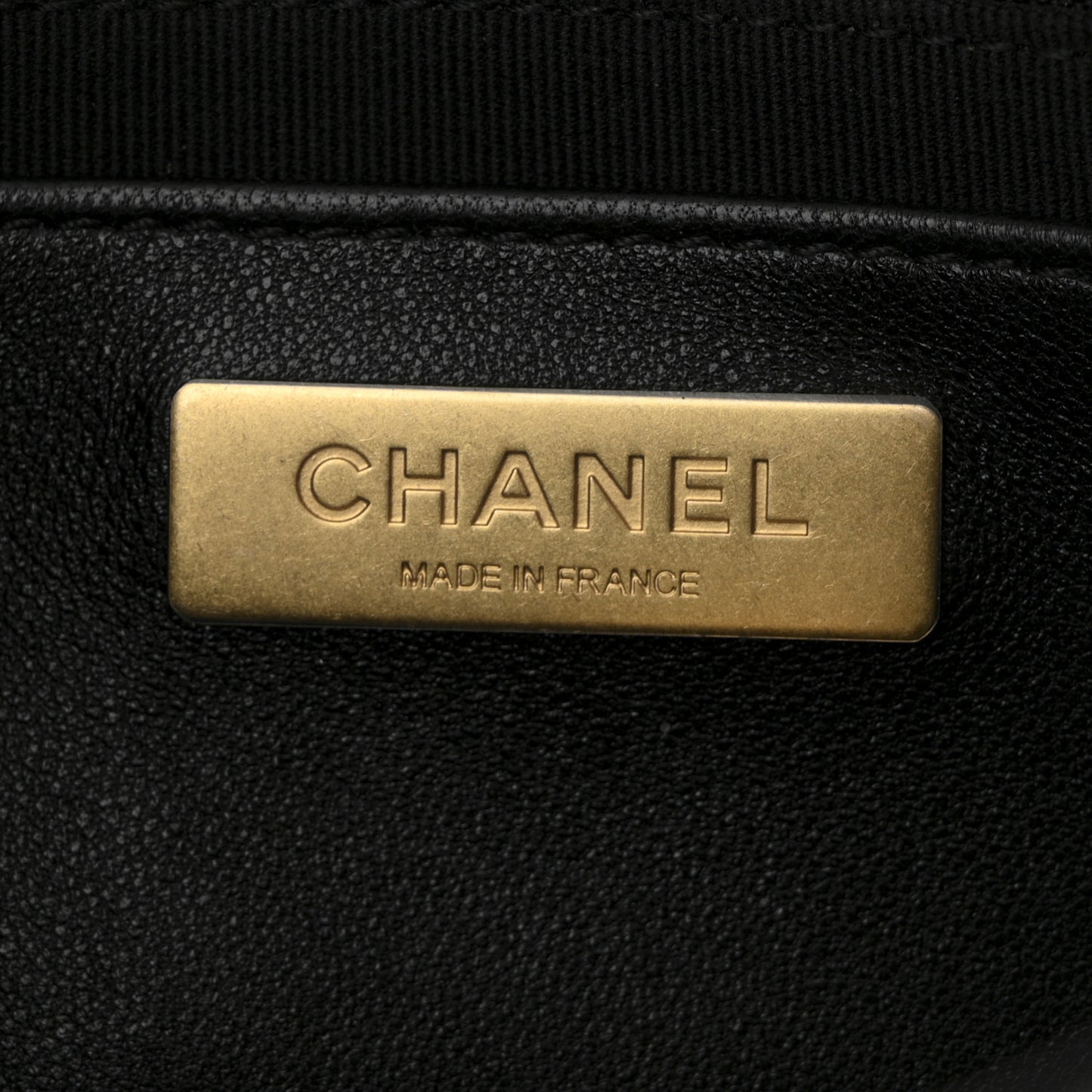 Shiny Lambskin Quilted Mini Flap Black