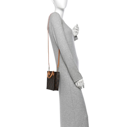 Louis Vuitton Monogram Petit Sac Plat 2 of 10