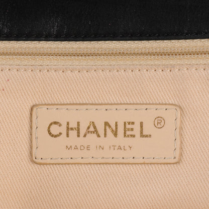 Chanel Iridescent Calfskin Large Chic Quilt Flap Black 7 of 9