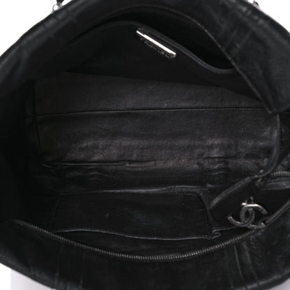 Chanel Deerskin Luxe Ligne Tote Black 5 of 12
