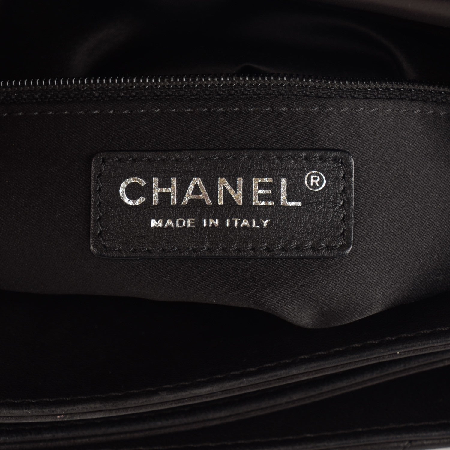 Chanel Lambskin Quilted Maxi 3 Flap Black 7 of 9