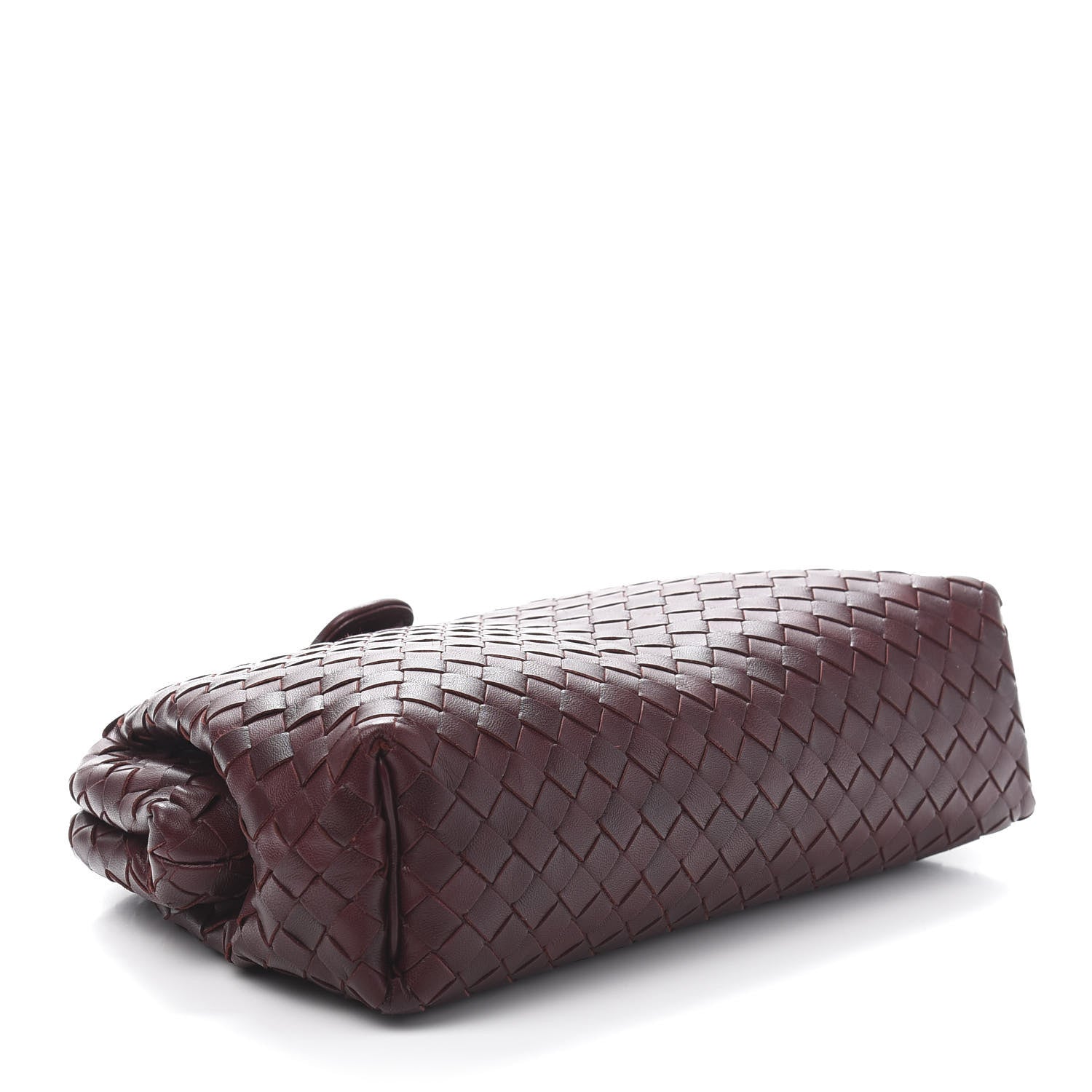 Bottega Veneta Nappa Intrecciato The Lauren 1980 Clutch Gigolo Red 4 of 9