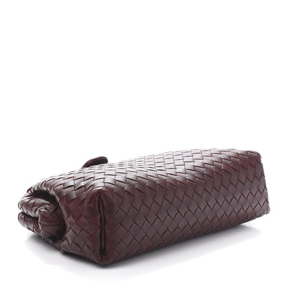 Bottega Veneta Nappa Intrecciato The Lauren 1980 Clutch Gigolo Red 4 of 9