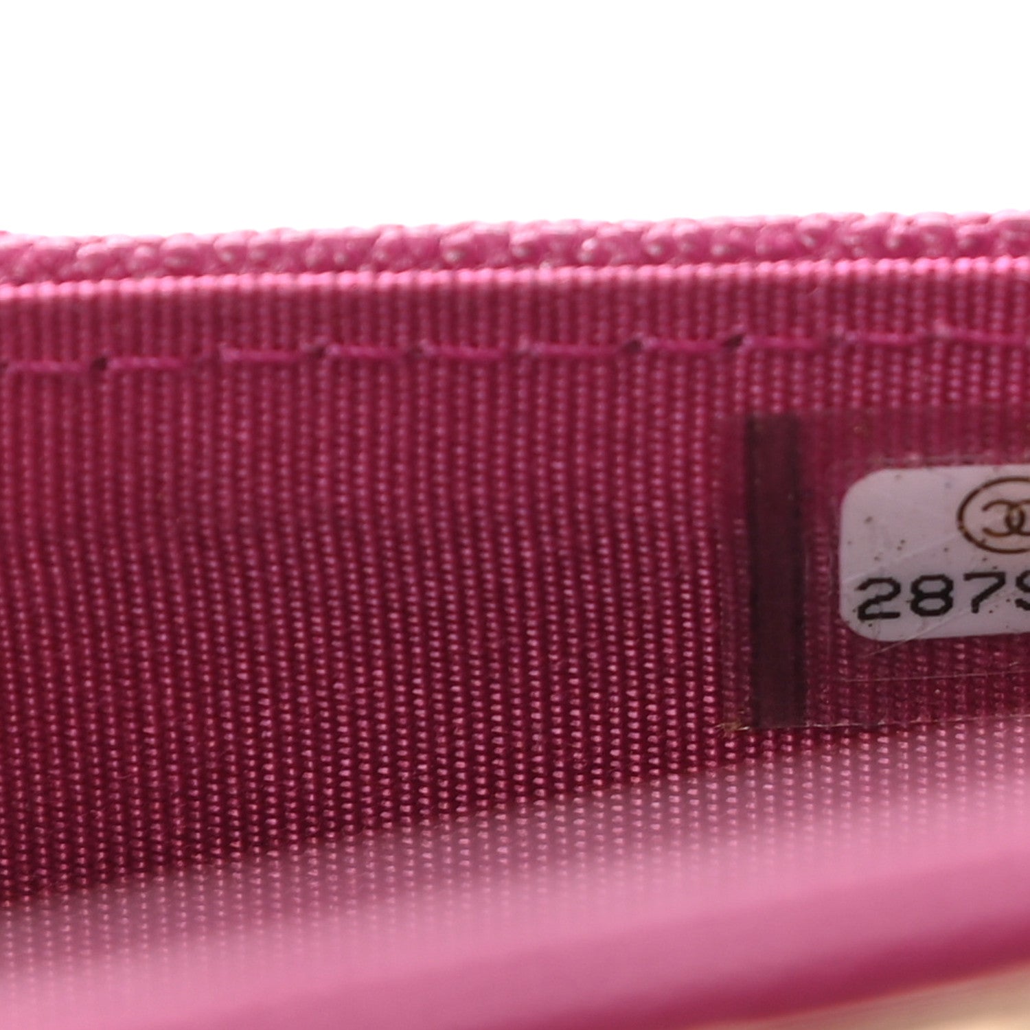 Chanel Caviar Quilted Medium Boy Flap Wallet Fuchsia 8 of 11