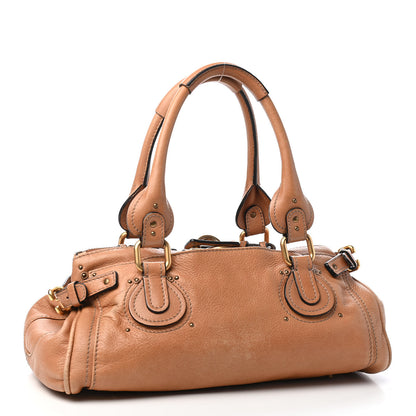 Chloe Calfskin Medium Paddington Satchel Nut 3 of 9