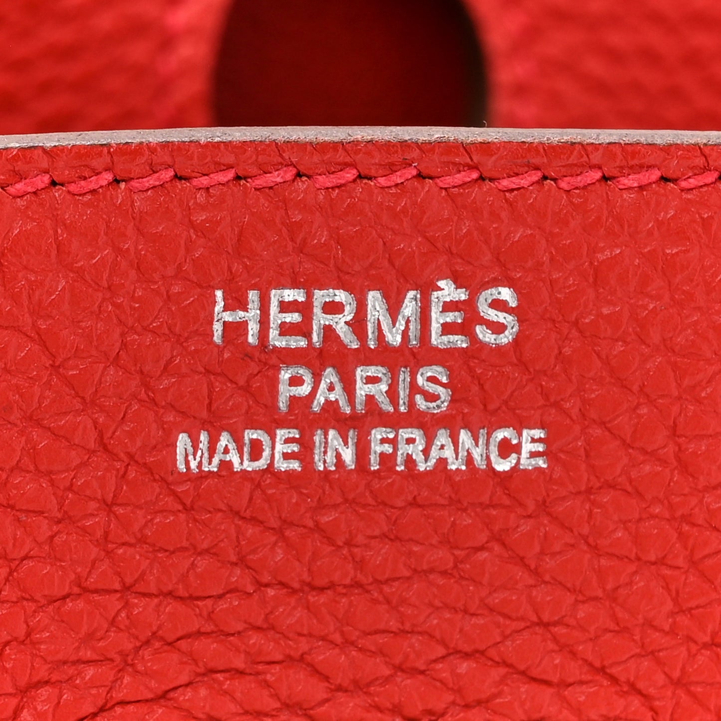 Togo Birkin 35 Rouge Casaque