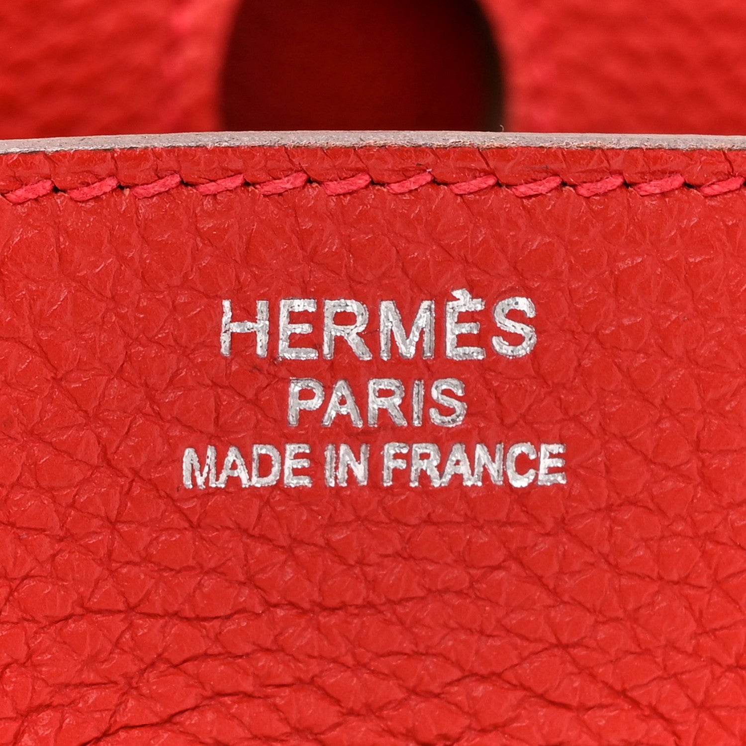 Hermes Togo Birkin 35 Rouge Casaque 6 of 16