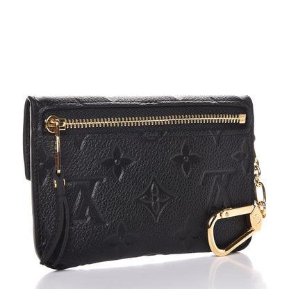 Louis Vuitton Empreinte Key Pouch Black 3 of 6