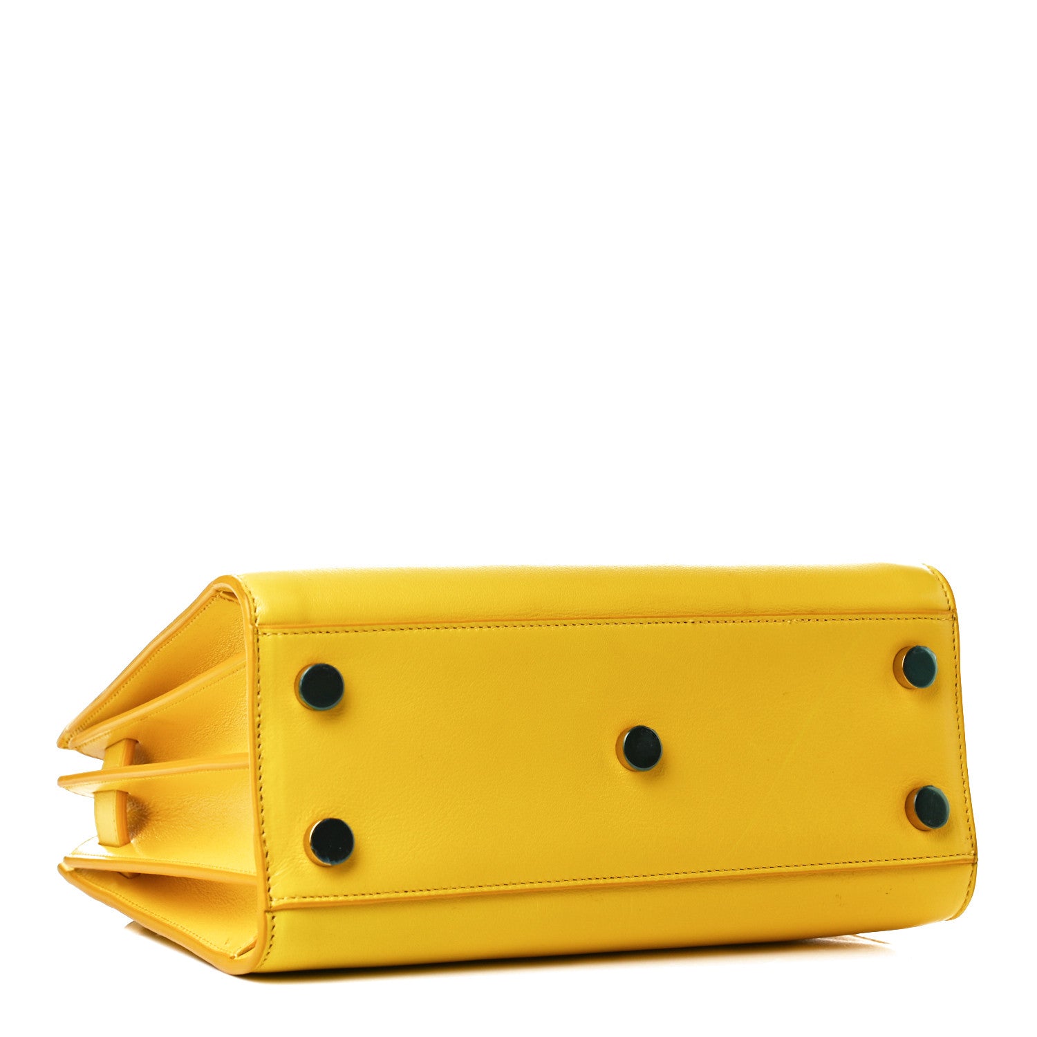 Saint Laurent Calfskin Nano Sac De Jour Jaune 3 of 11