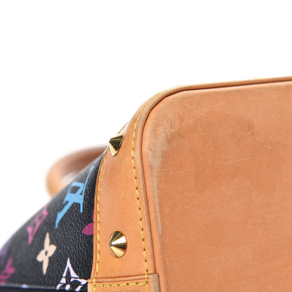 Louis Vuitton Monogram Multicolor Alma Black 9 of 14
