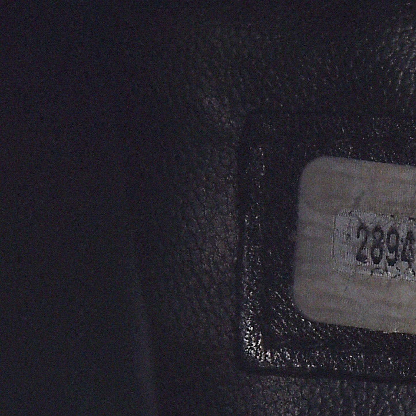 Calfskin Stitched XL Weekender Black