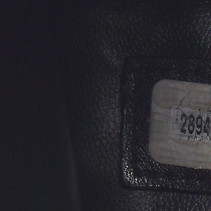 Chanel Calfskin Stitched XL Weekender Black 9 of 14