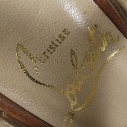 Christian Louboutin Leather City Girl Platform Sandals 37.5 7 of 7
