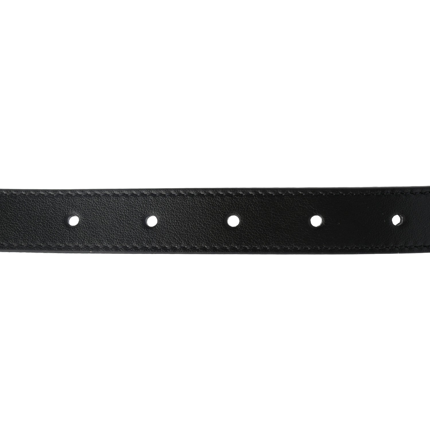 Gucci Plutone Calfskin Double G Reversible 20mm Belt 85 34 Black Mystic White 3 of 6
