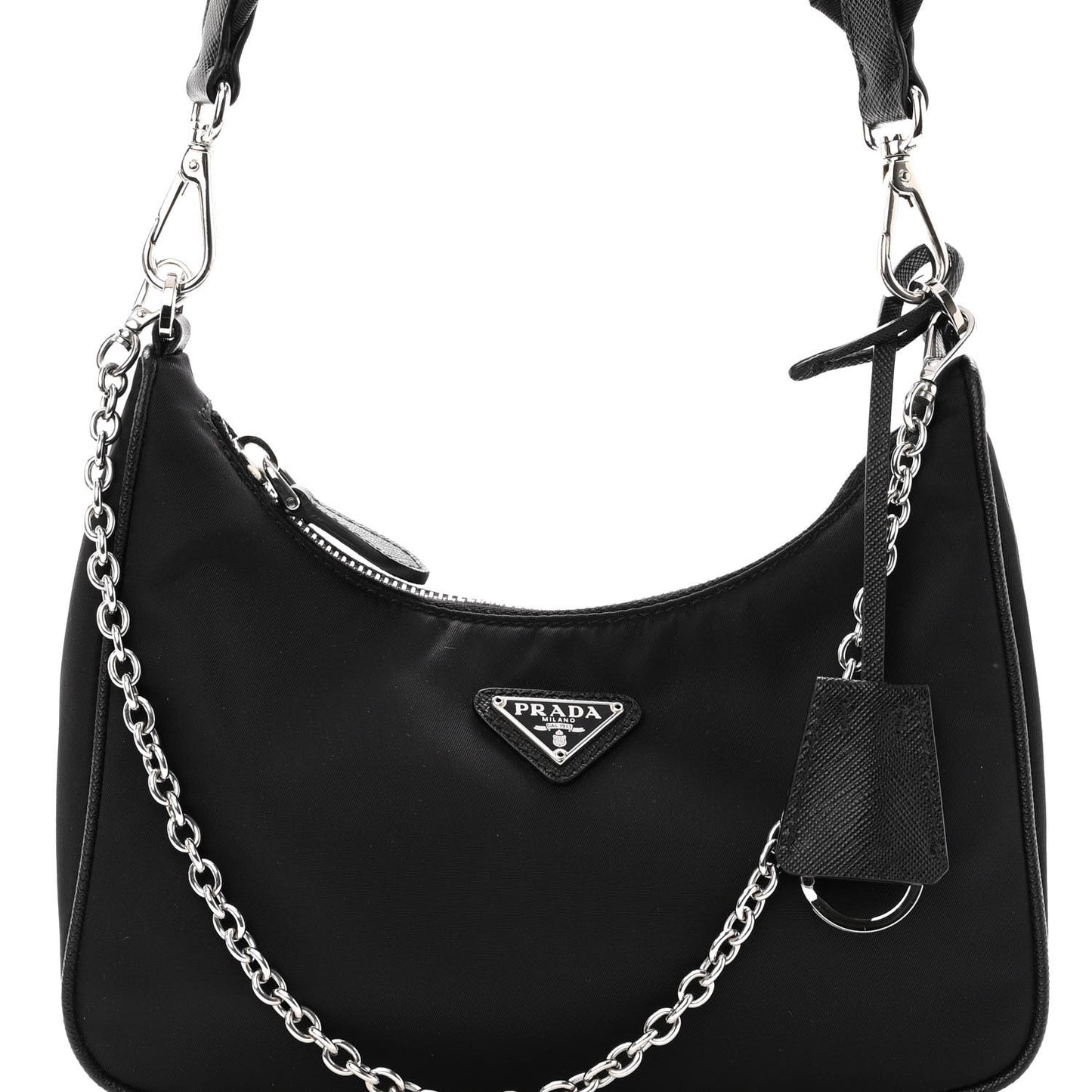 Nylon Re-Edition 2005 Shoulder Bag Black