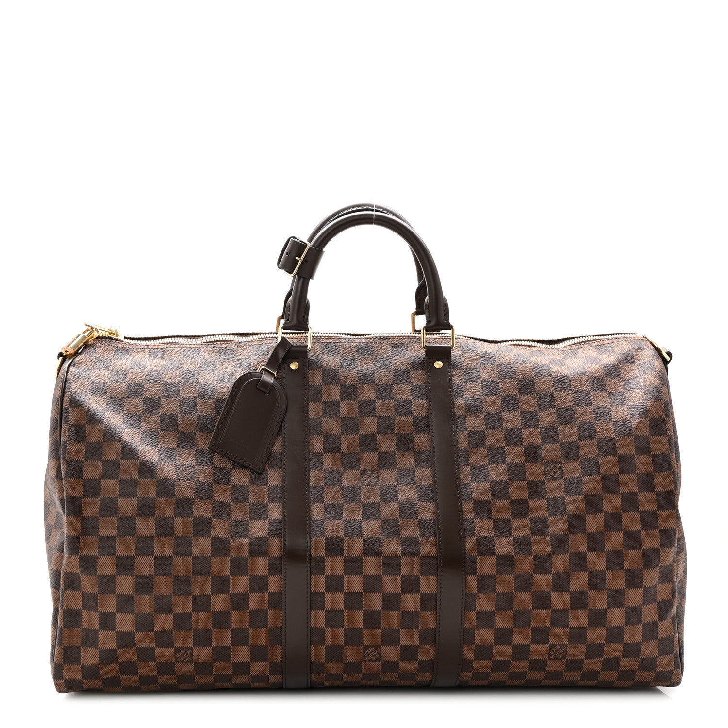 Louis Vuitton Damier Ebene Keepall Bandouliere 55 1 of 8