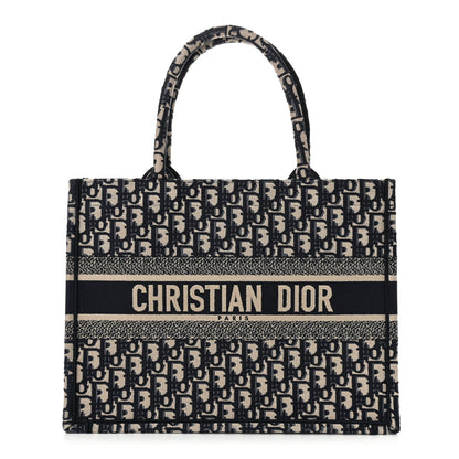 Christian Dior Oblique Medium Book Tote Blue Multicolor 1 of 11