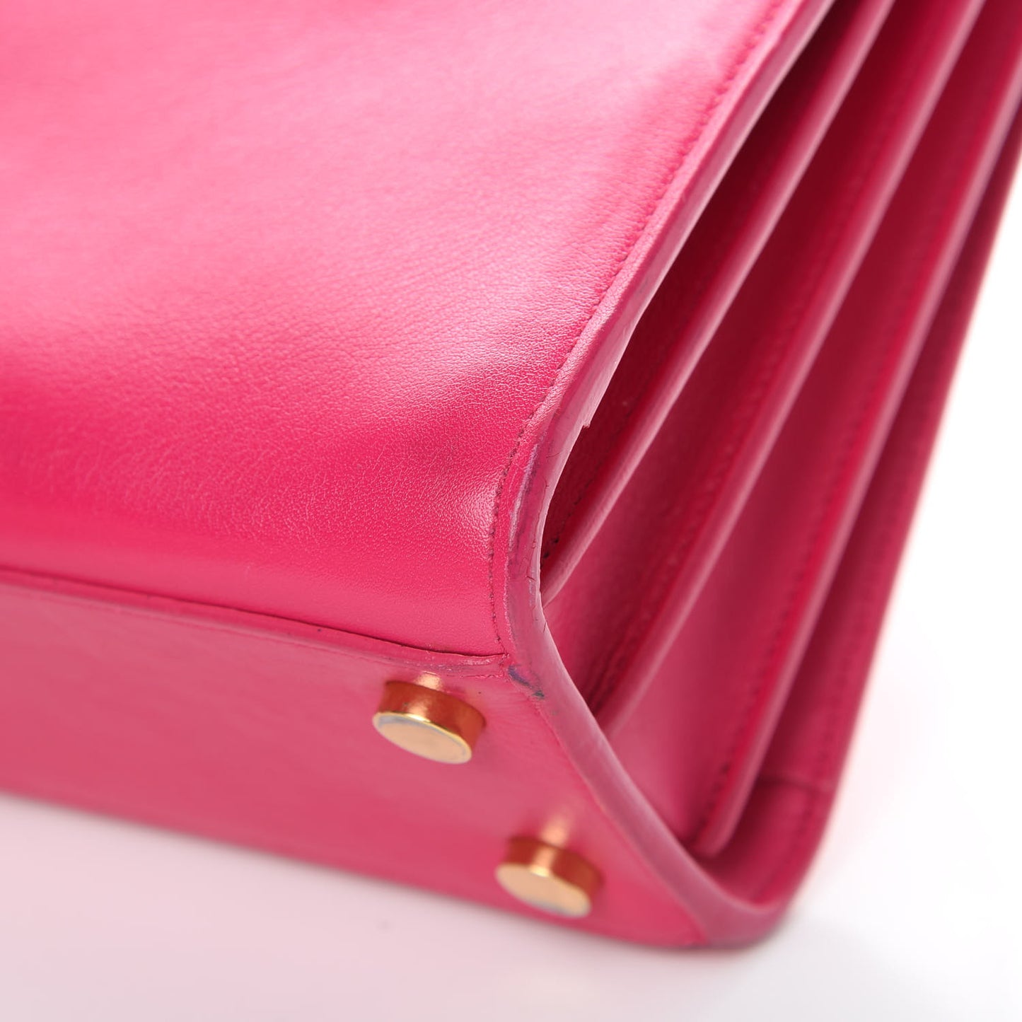 Calfskin Nano Sac De Jour Bubblegum