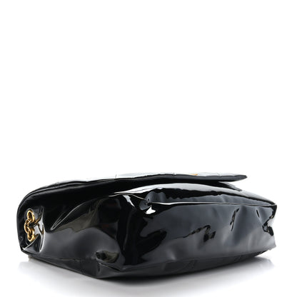Saint Laurent Patent Matelasse Monogram Large Jamie 4.3 Black 4 of 9