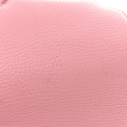 Louis Vuitton Sequins Metallic Taurillon Capucines BB Pink 10 of 13