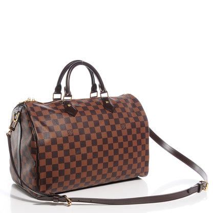 Louis Vuitton Damier Ebene Speedy Bandouliere 35 3 of 7