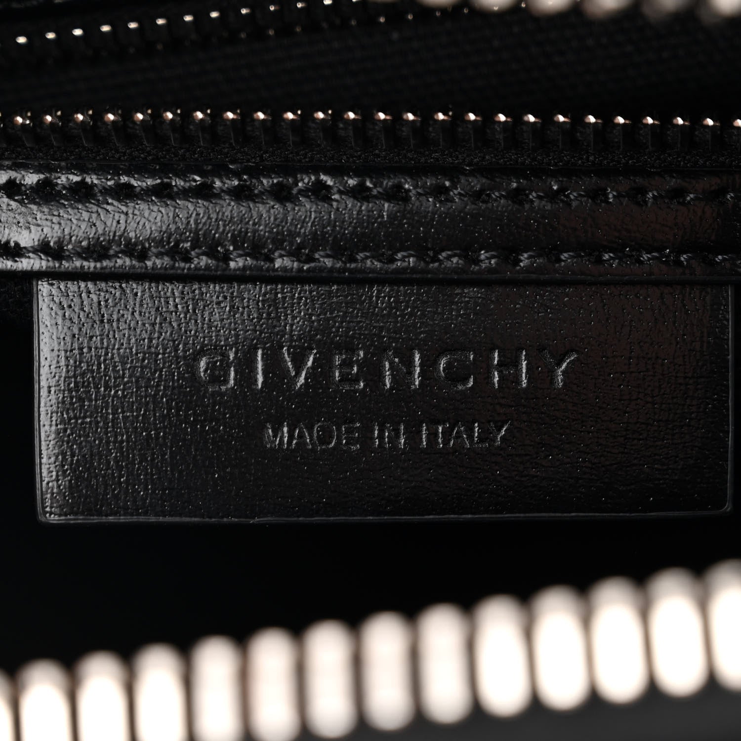 Givenchy Shiny Lord Calfskin Mini Antigona Black 6 of 10