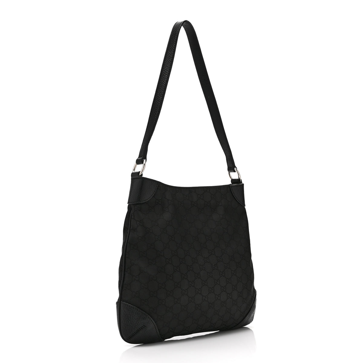 Monogram Shoulder Bag Black