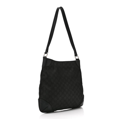 Gucci Monogram Shoulder Bag Black 3 of 10