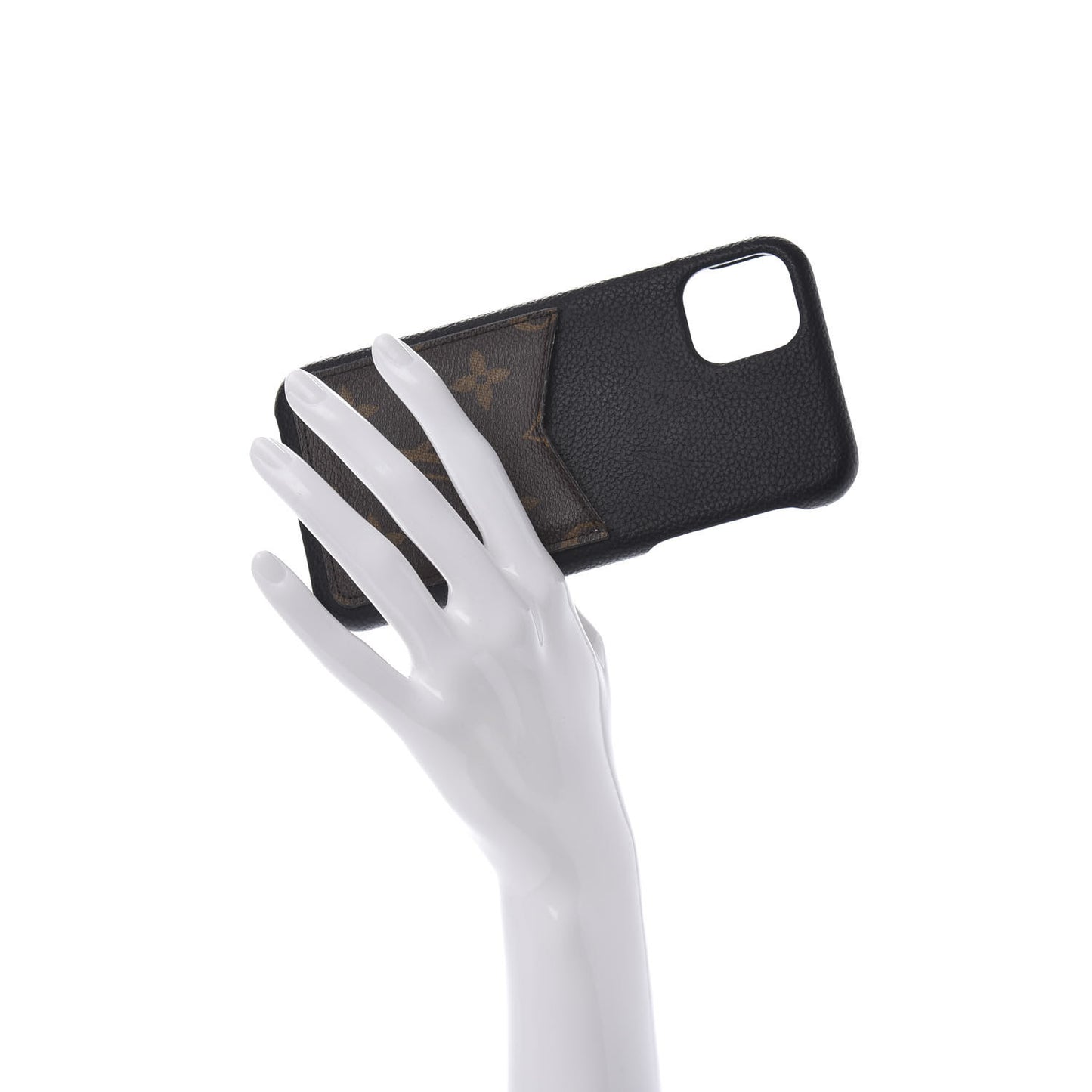 Monogram iPhone 11 Max Pro Bumper Black