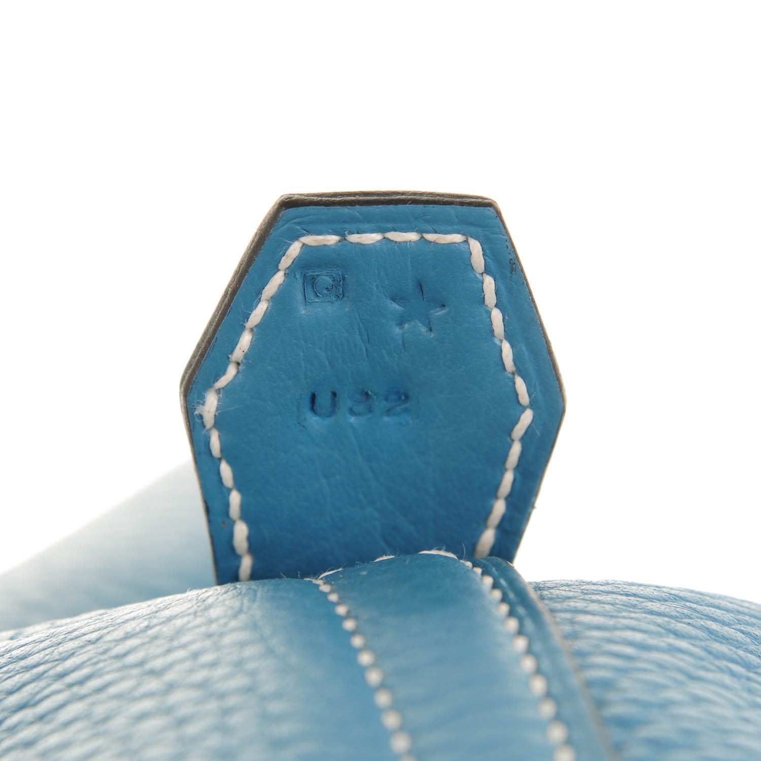 Hermes Taurillon Clemence Bolide 31 Blue Jean 7 of 7