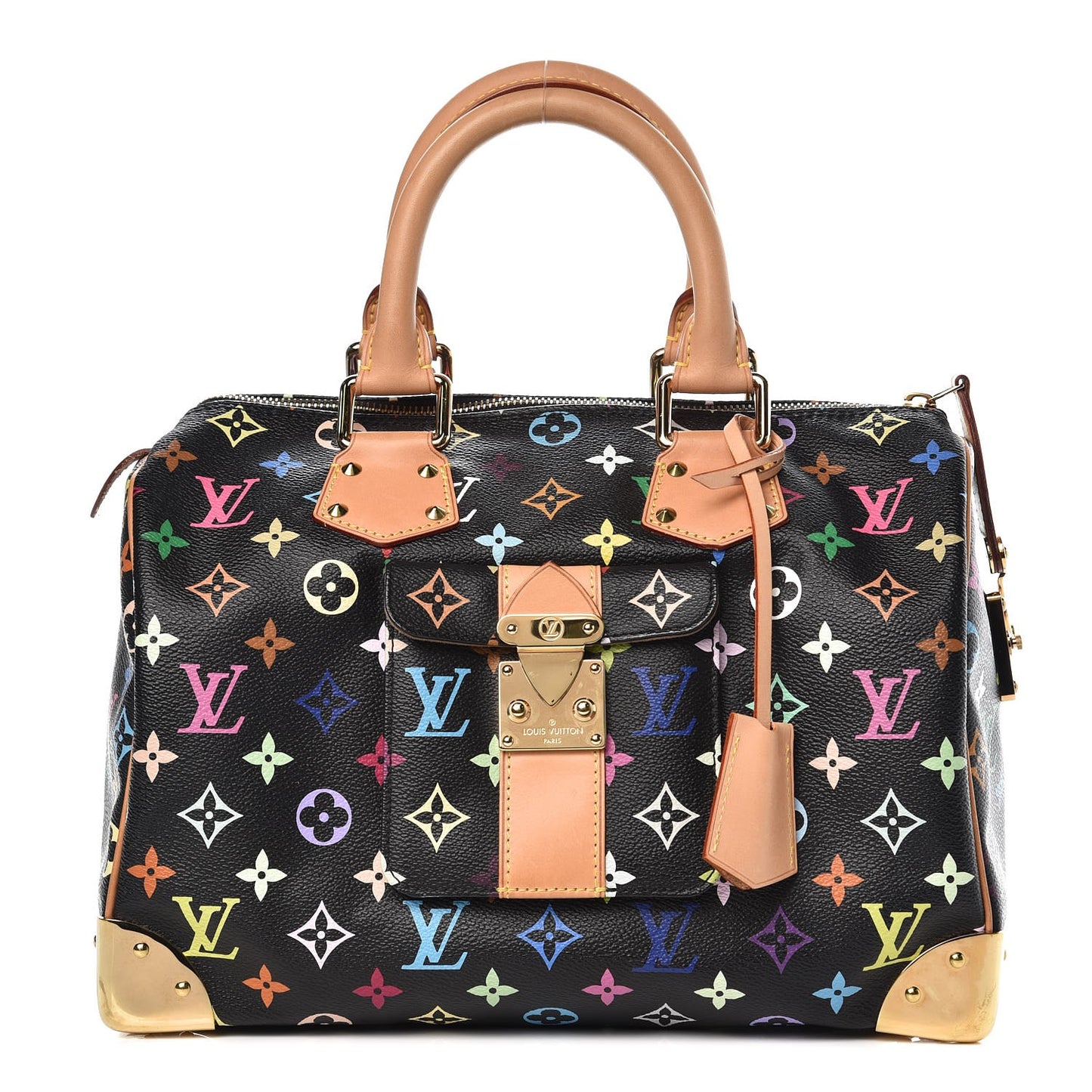 Monogram Multicolor Speedy 30 Black