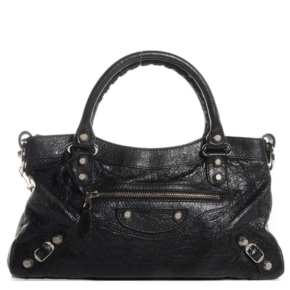 Balenciaga Agneau Giant 12 Silver Hardware First Black 1 of 12