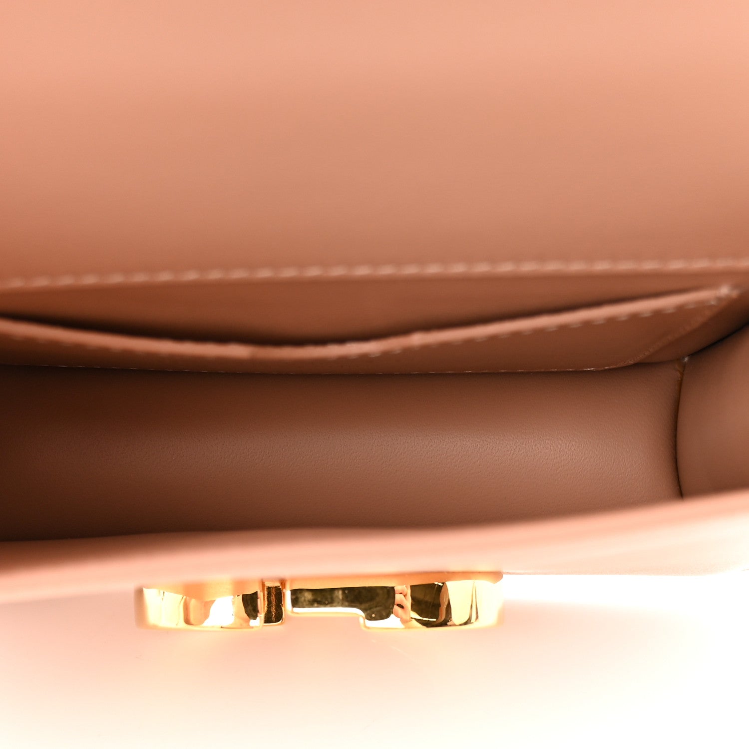 Christian Dior Smooth Calfskin Micro 30 Montaigne Flap Bag Pale Pink 5 of 11