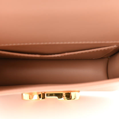 Christian Dior Smooth Calfskin Micro 30 Montaigne Flap Bag Pale Pink 5 of 11