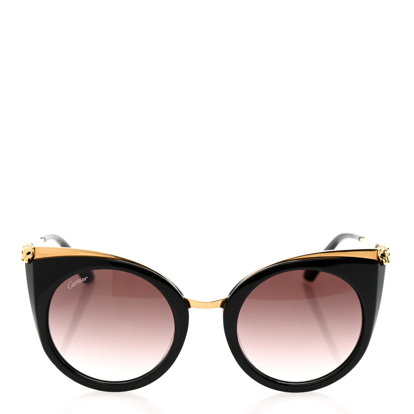Panthere Wild De Cartier Sunglasses CT0122S Black