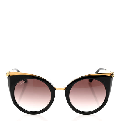 Cartier Panthere Wild De Cartier Sunglasses CT0122S Black 2 of 9