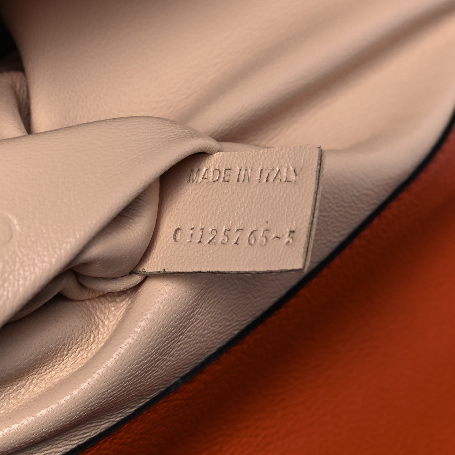 Chloe Goatskin Large Elsie Shoulder Bag Coral 9 of 10