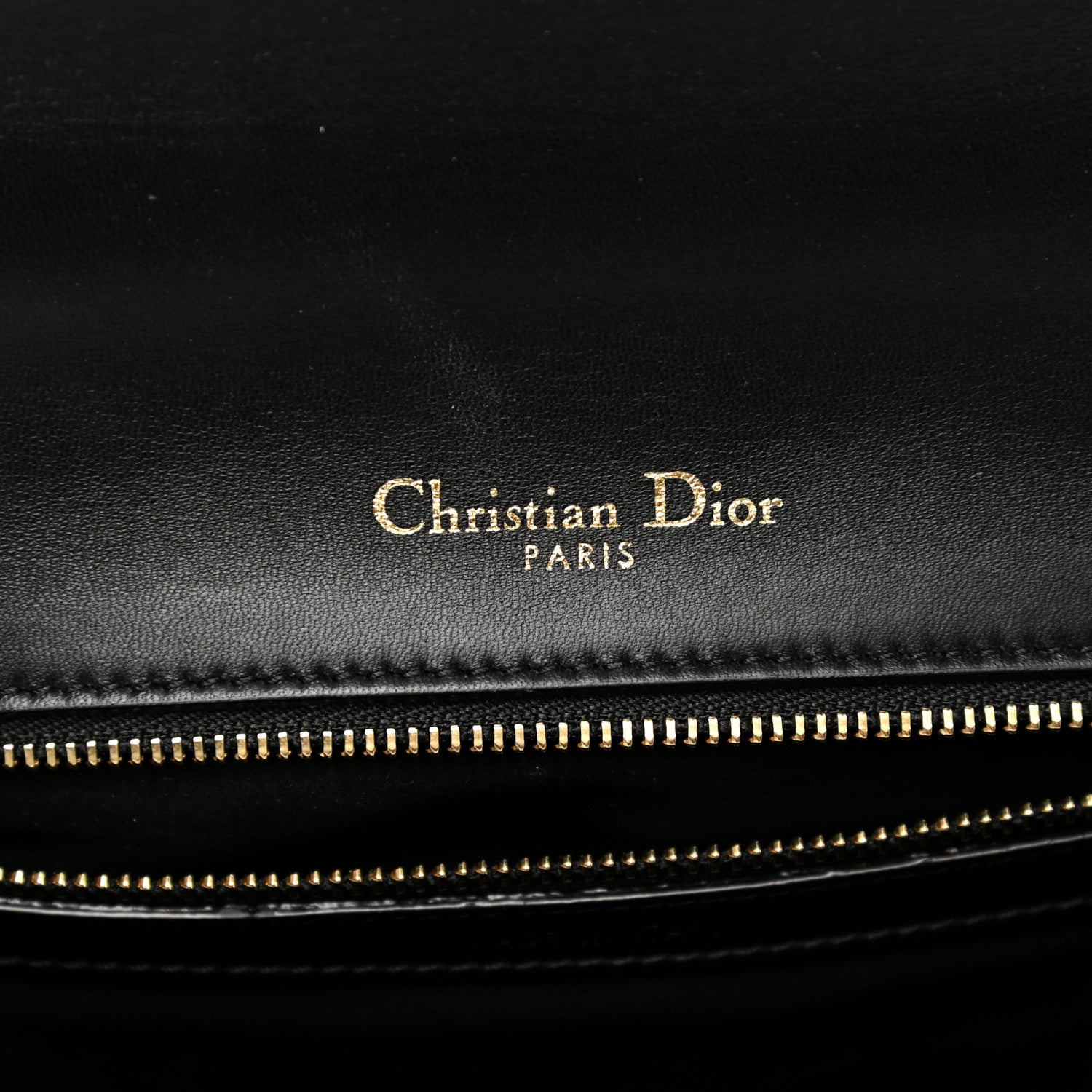 Christian Dior Lambskin Medium Diorama Flap Bag Black 6 of 12