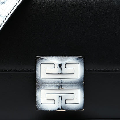 Givenchy X CHITO Box Calfskin Graffiti Effect Small 4G Shoulder Bag Black 7 of 10