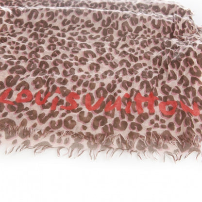 Louis Vuitton Leopard Stole Camel 4 of 6