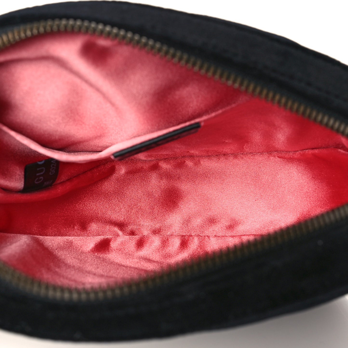 Velvet Matelasse GG Marmont Belt Bag 85 34 Black