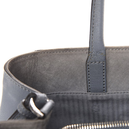 Fendi Vitello Elite Regular 2Jours Tote Grigio 11 of 19