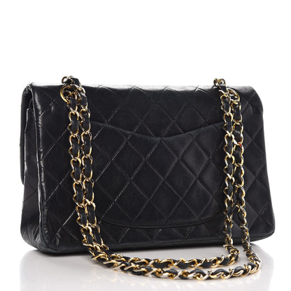 Chanel Lambskin Quilted Small Double Flap Black 4 of 17