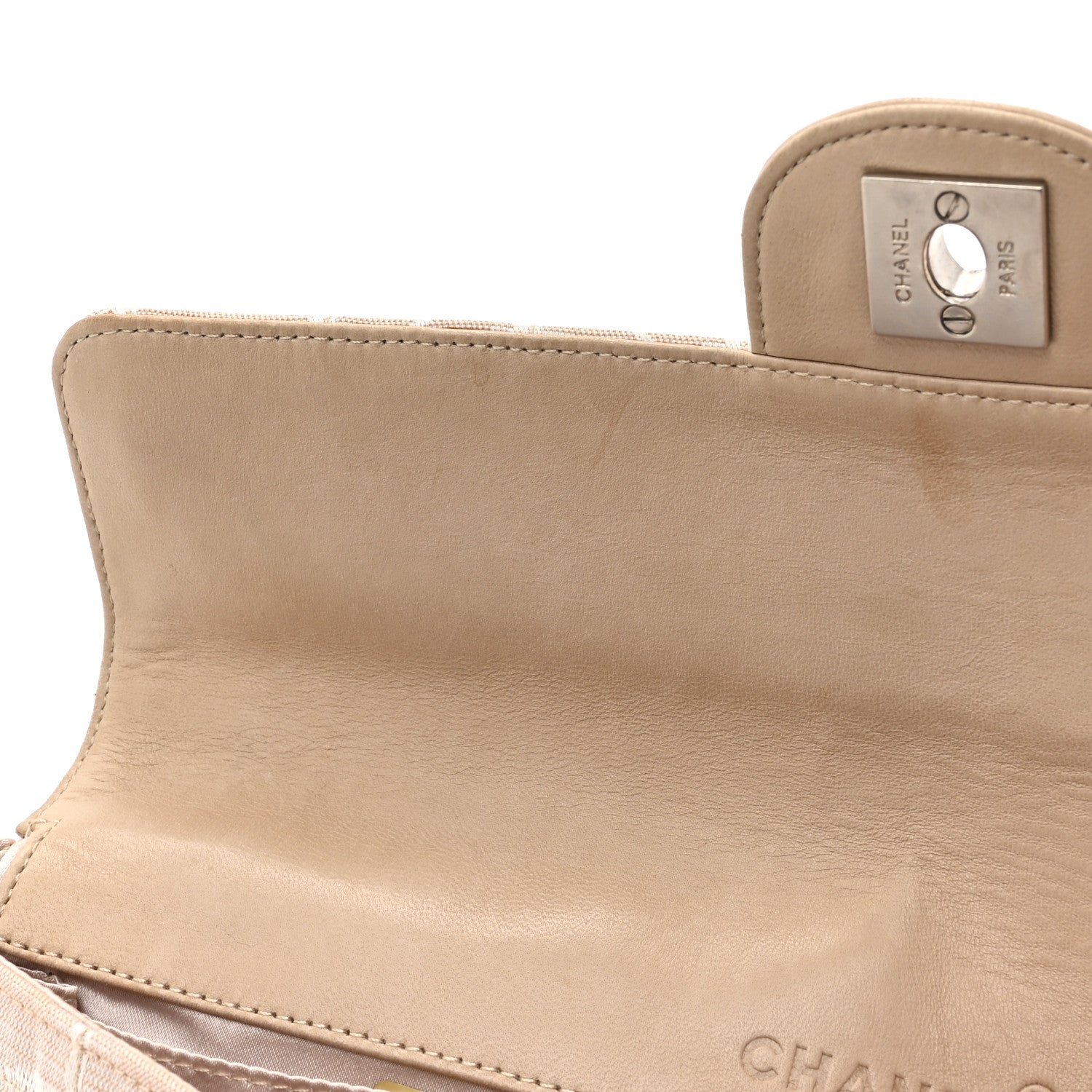 Chanel Nylon Travel East West Flap Beige 14 of 16