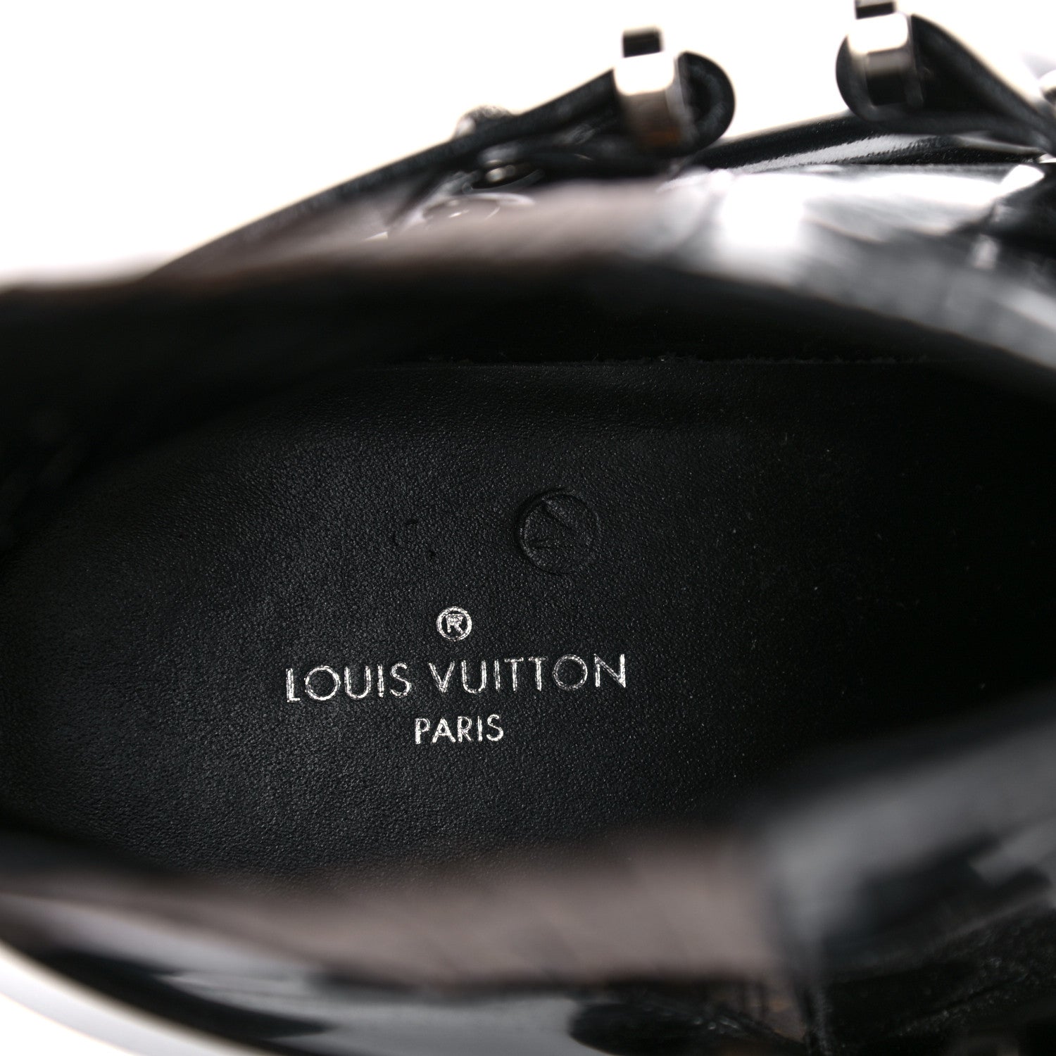 Louis Vuitton Calfskin Monogram Rhapsody Ankle Boots 38.5 Black 8 of 11