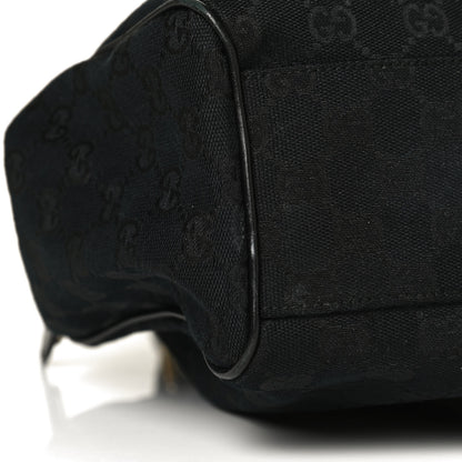 Gucci Monogram Medium Sukey Tote Black 8 of 14